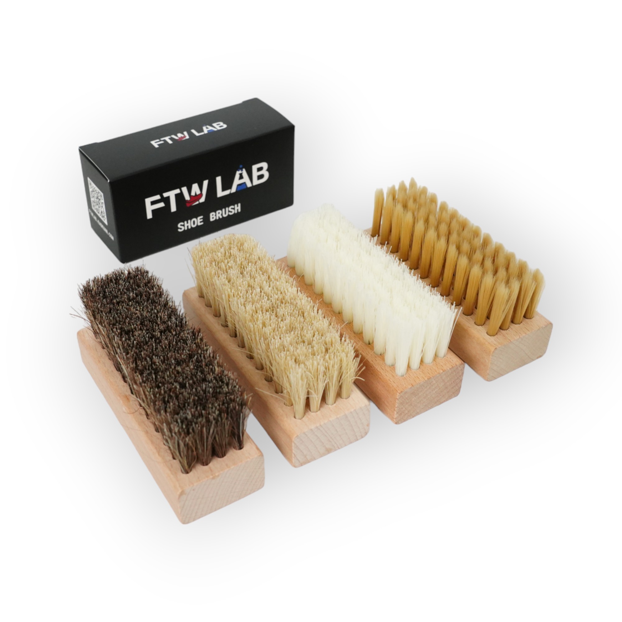 FTW LAB 洗鞋神器 SHOE BRUSH 馬毛 豬毛 尼龍 PP塑料 麂皮 鞋刷 多材質 專用刷